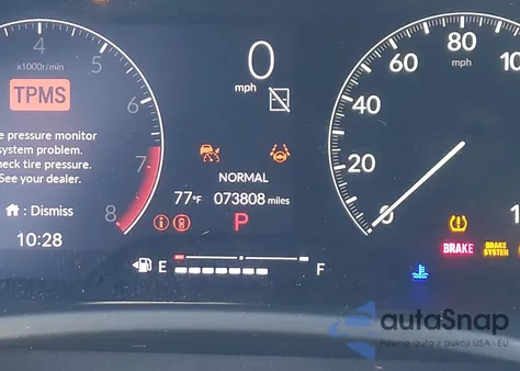 2022 Honda Civic Sport z USA, uszkodzony, nr VIN 2HGFE2F58NH521739